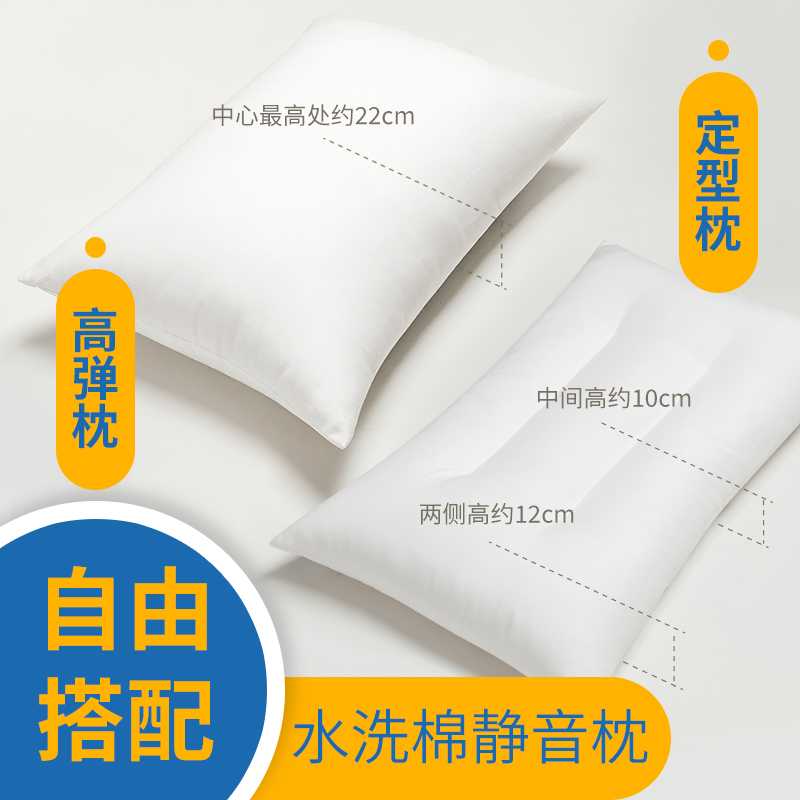 2021详情图》水洗棉静音枕芯-高弹枕 定型枕 两款【提取码: te3u】