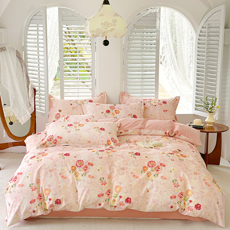 详情页》2024款 全棉长绒棉数码印花四件套【提取码4nno】